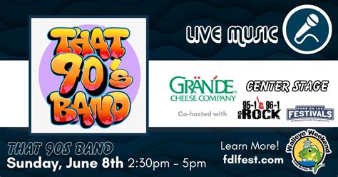 That 90s Band at Walleye Weekend, Lakeside Park, Fond du Lac, Wisconsin ...