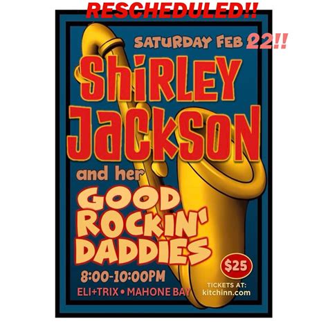Shirley Jackson & Her Good Rockin Daddys @ Eli & Trix, Mahone Bay, 22 ...