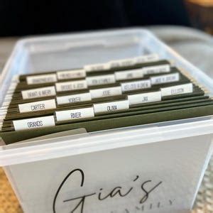 Image result for Example of File Box Label