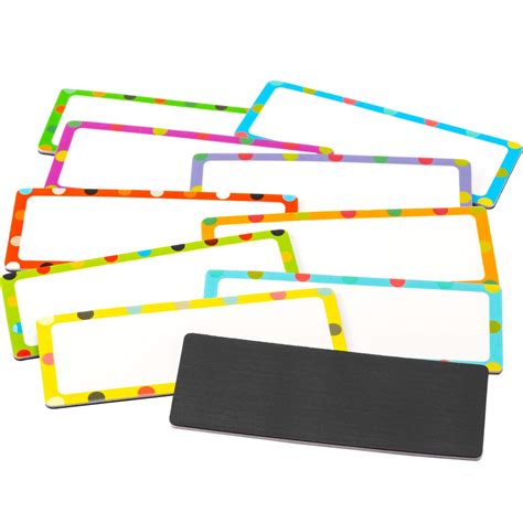 Buy Magnetic Dry Erase Labels Name Plate Labels Writable Flexible ...