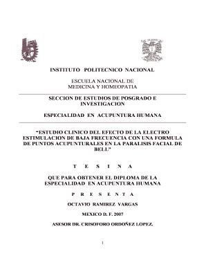 Fillable Online 495 ESTUDIO CLINICO DEL EFECTO DE LA ELECTRO ...