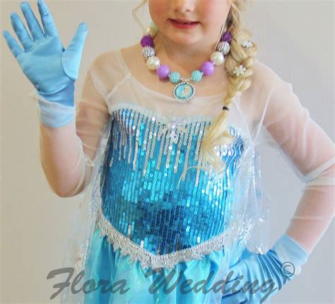Frozen Elsa Queen Gloves