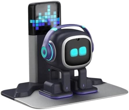 EMO Go Home AI Desktop Pet Robot with EMO Smart Lighting (Home Station ...