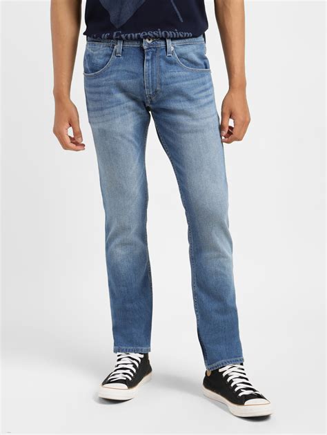 Buy Men's 501 Blue Straight Fit Mid Rise Jeans Online – Levis India Store