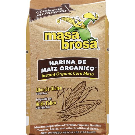 Masa Brosa Corn Masa, Organic, Instant (4 lb) Delivery or Pickup Near ...