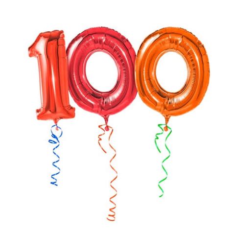 100 jaar ⋆ Verjaardagswensen