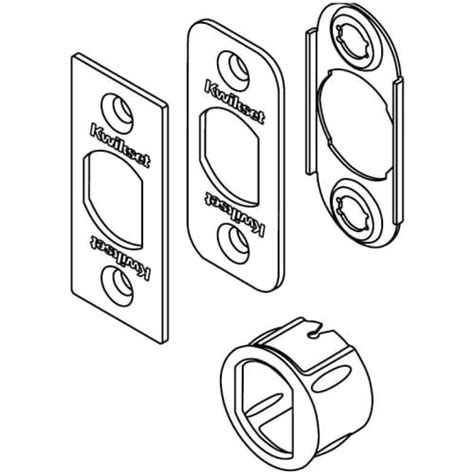 Buy Kwikset 81845-002 Corporation 6WAL PL 5 SERV KIT 6-Way Plain Latch ...