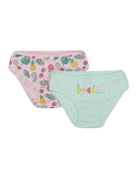 Buy Girls Briefs- Multicolored Online at Best Price | Mothercare India