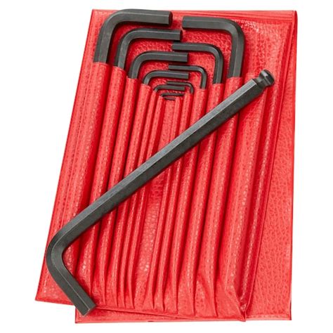 Extra long keys, spherical head set, 12 pieces | FACOM