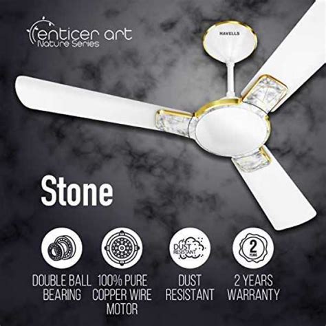 Havells Enticer Nature Marble 3 Blade (1200mm) Ceiling Fan Price in ...