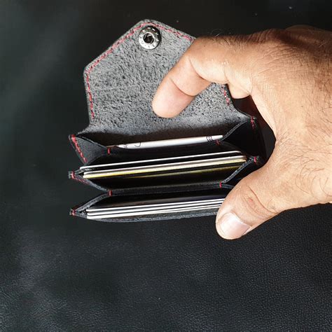 leather card wallet for 20 cards - Indianleathercraft