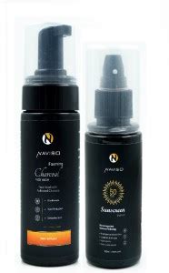 naviso Charcoal Face Wash (150Ml) + Sunscreen Lotion (100ml) Price in ...