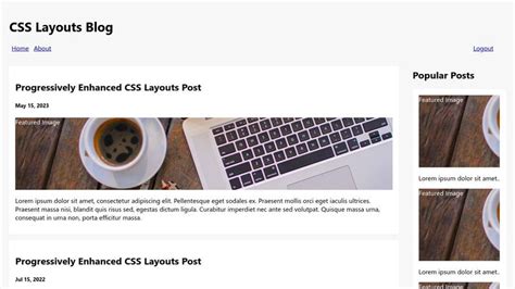 Image result for Blog CSS