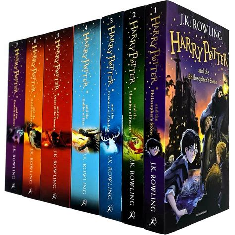 J.K. Rowling Harry Potter Collection 7 Books Bundle | The Book Bundle