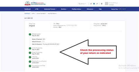 ITR Refund Status: How to check income tax refund status - The Economic ...