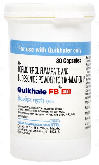 Quikhale Fb 6/400 MCG | Order QUIKHALE FB 6/400 MCG ROTACAPS 30 Online ...