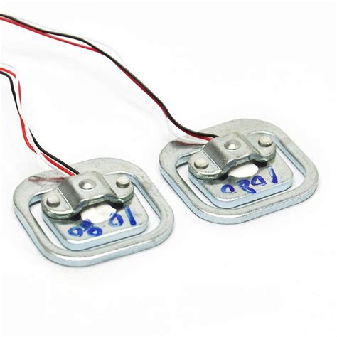 REES52 2pcs 110lb 50KG Human Body Load Scale Weight Sensor Resistance ...