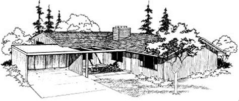 Ranch Style House Plan - 2 Beds 1 Baths 1652 Sq/Ft Plan #303-259 ...
