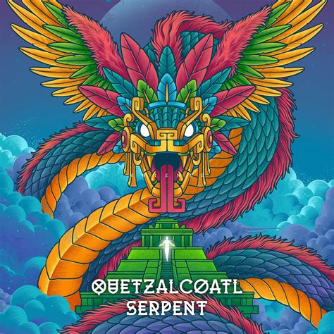 Quetzalcoatl Serpent - Arif M Saputra | Aztec art, Maya art, Mexican ...
