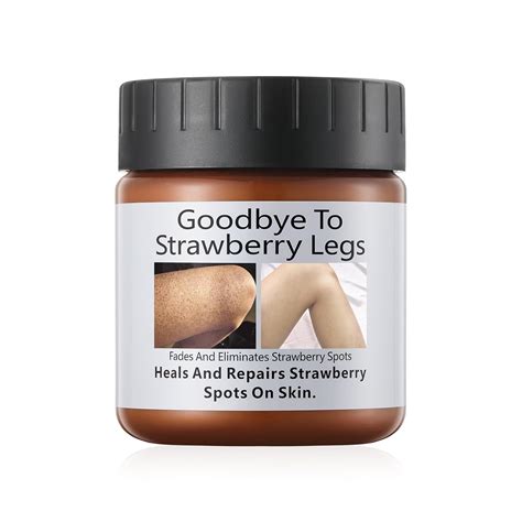 Amazon.com : YAFUSIPE Strawberry Legs Treatment, Niacinamide Strawberry Arm Skin Resurfacing ...