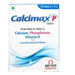 Buy Calcimax P Tablet | 19 Minutes Delivery | Apollo Pharmacy