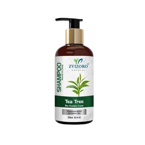 Buy ZVIZORO Anti-Dandruff Tea Tree Shampoo, Removes up to 100% Dandruff ...