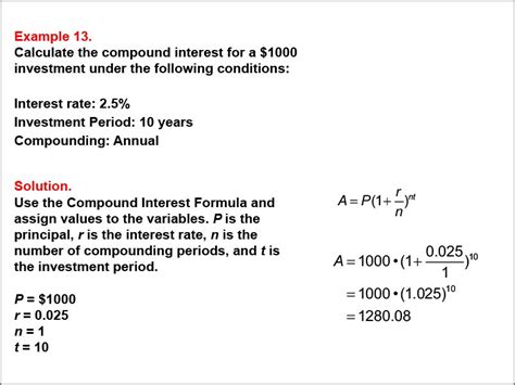 Image result for Compound Interest Example Problems