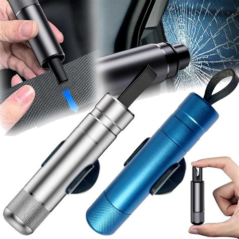 Amazon.com: Safehammer Glass Breaker, Safety Hammer and Seatbelt Cutter, Car Safety Hammer ...