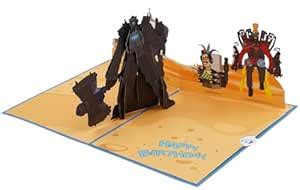 SpeakerMan Funny 3D Pop Up Birthday Greeting Card with Titan Camera Man ...