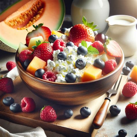 Cottage Cheese and Fruit Bowl Recipe | ItsOnly.Recipes