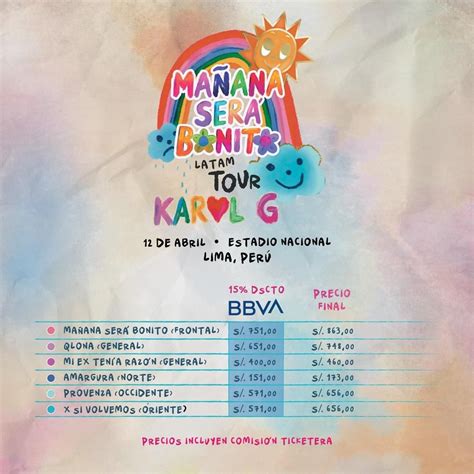 Karol G en Lima: conoce el precio de las entradas y cómo adquirirlas ...