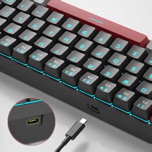 Amazon.in: Buy MageGee Portable 60% Mechanical Gaming Keyboard, MK-Box ...