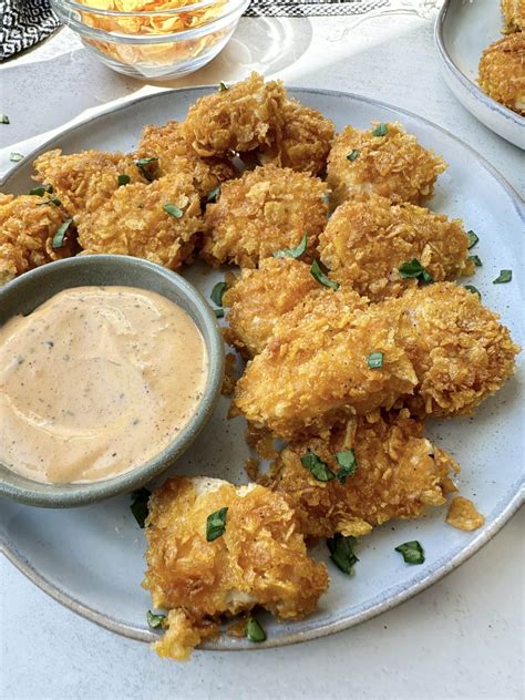 Spicy Ranch Chicken Nuggets - Sammi Brondo