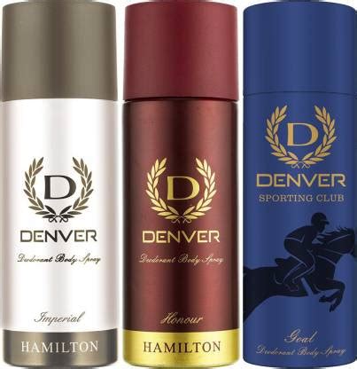 DENVER Goal, Imperial & Honour Combo Deodorant Spray - For Men - Price ...