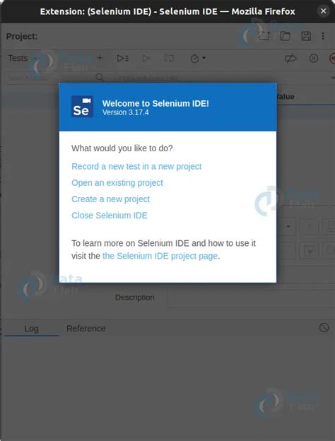 Tutorial Selenium IDE Java Code Record 的图像结果