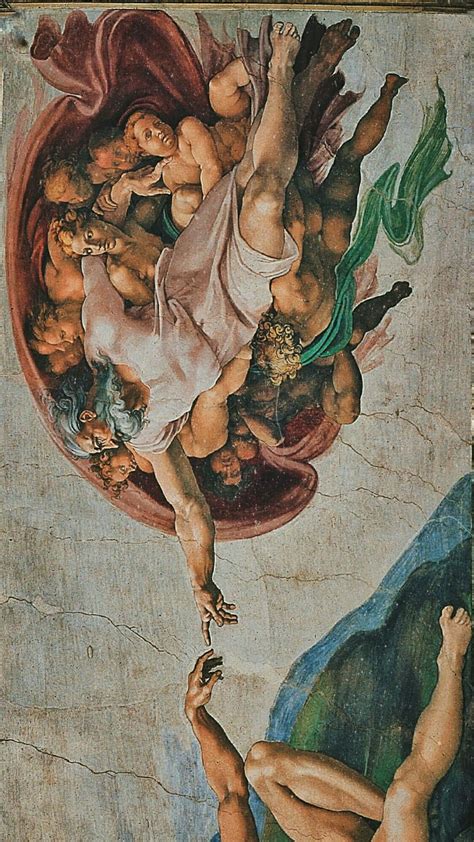 Sistine Chapel Creation Of Adam Wallpaper