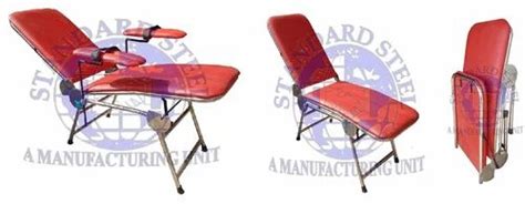Blood Bank Equipment - Portable Blood Donor Chair Manufacturer from Ambala