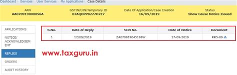 How to View Notices/ Orders & Reply to query on GST Refund Application