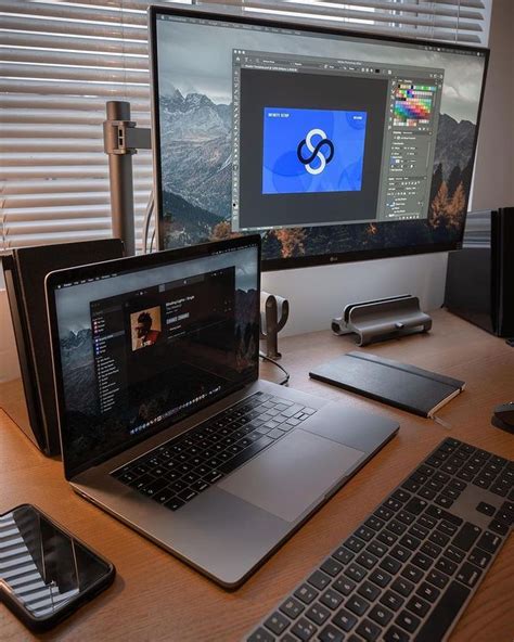 Image result for MacBook iPad Desktop Setup