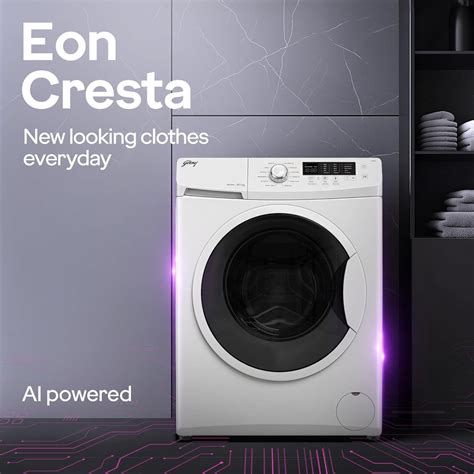 Godrej 7 Kg 5-Star Front Load Washing Machine – AI Wash, FabriSafe Drum ...