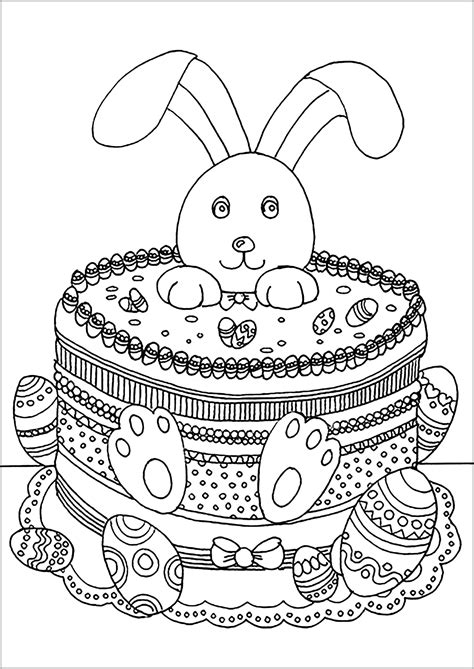 Kids Easter Coloring Pages Free Printable Easter to print for free ...