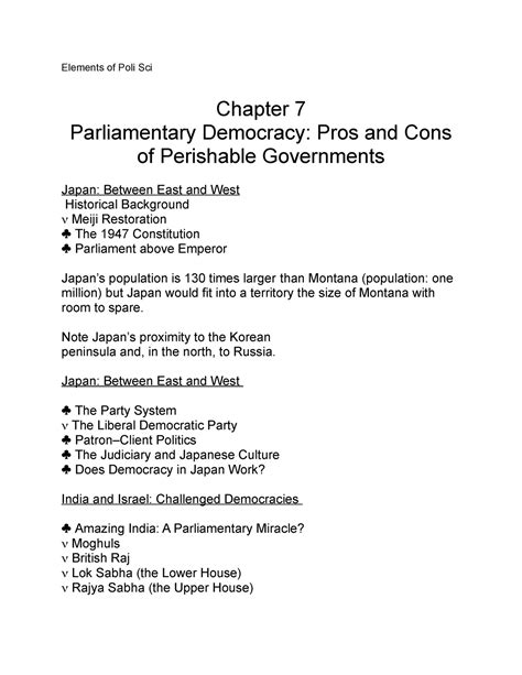 Elements of Poli Sc1 Chap 7 - Elements of Poli Sci Chapter 7 ...
