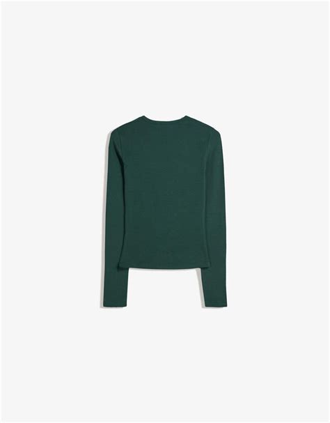 Long sleeve top - BSK Teen | Bershka