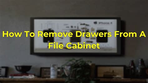 Image result for How to Remove a File Drawer