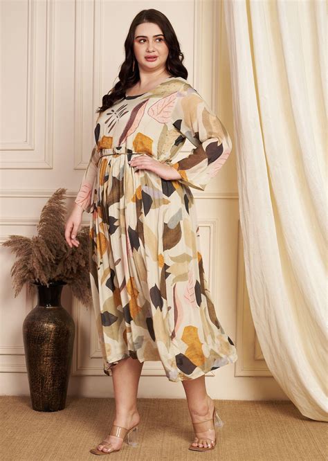 Fawn Chinnon Midi Dress