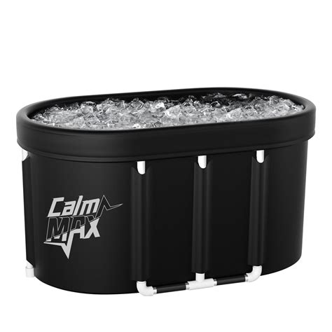 Buy CalmMax XL Large Ice Bath Tub for Athletes 101 Gallons Cold Plunge ...