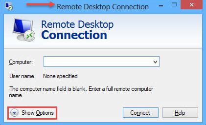 Image result for Remote Desktop Connection Windows 8