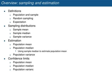 Image result for Sampling and Estimation Statistics