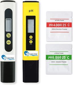 OCEAN STAR Total Dissolved Solids Tds Meter and Digital pH Meter for ...