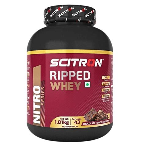 SCITRON Nitro Series RIPPED Whey Protein – Vitaminberry